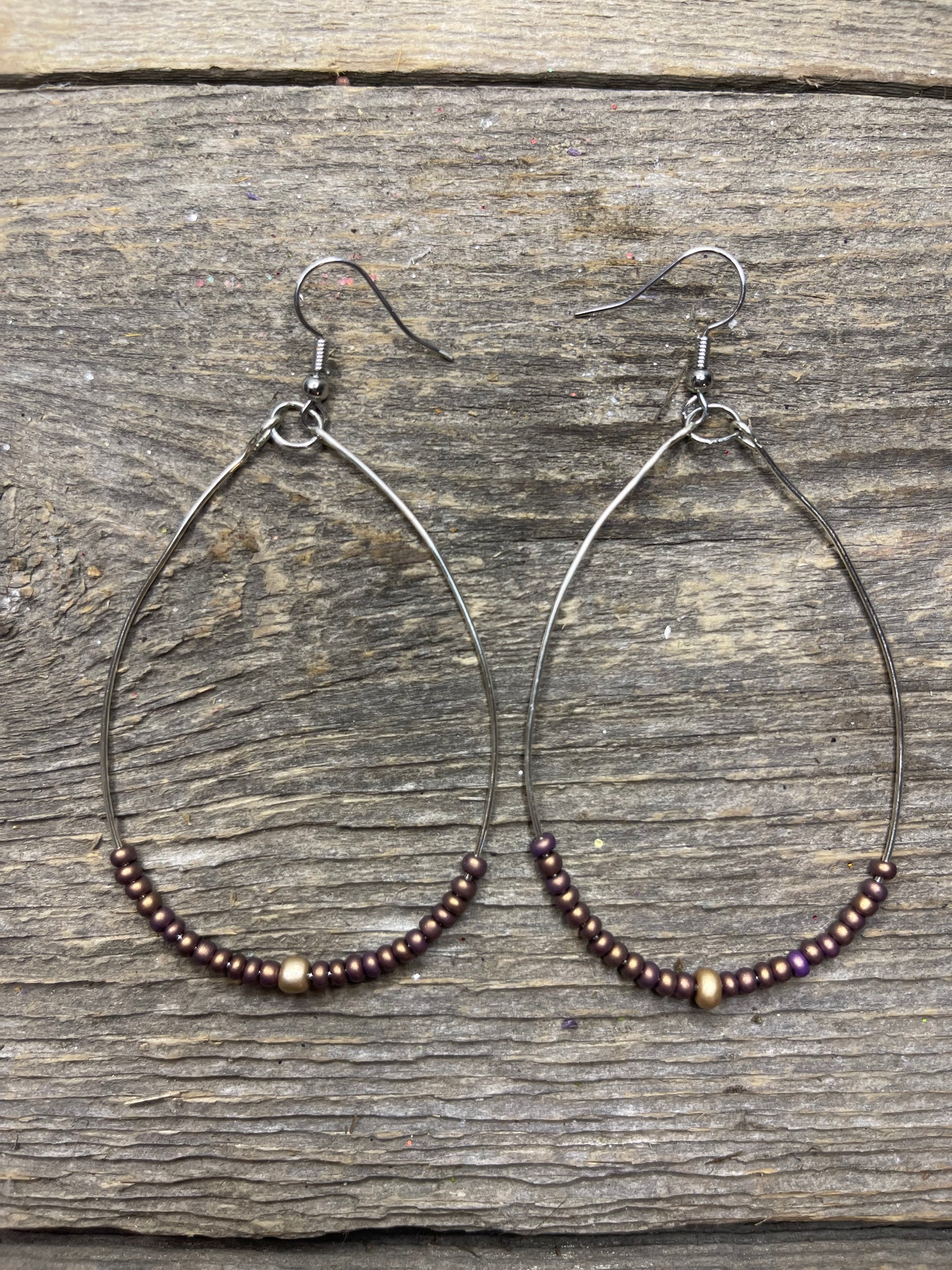 Large Teardrop Earrings