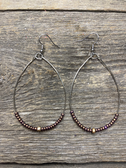 Large Teardrop Earrings